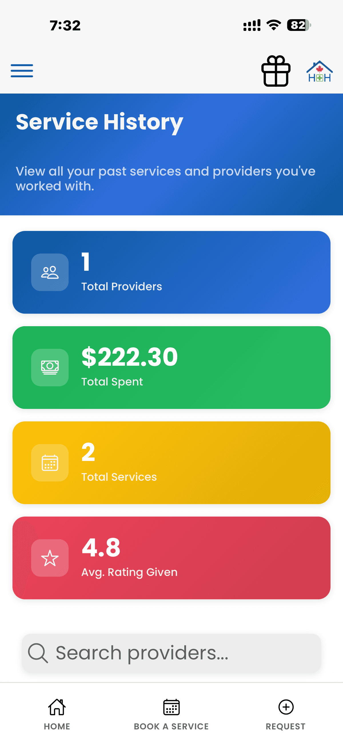 Collaborate with family screen